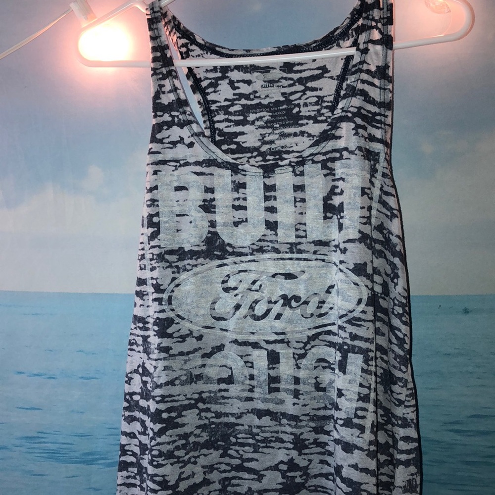 CAMO FORD TANK NWOT